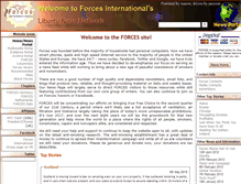 Tablet Screenshot of forces.org