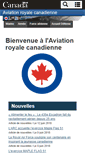Mobile Screenshot of forceaerienne.forces.gc.ca