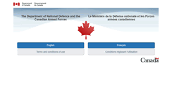 Desktop Screenshot of forces.gc.ca