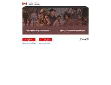 Tablet Screenshot of cmp-cpm.forces.gc.ca